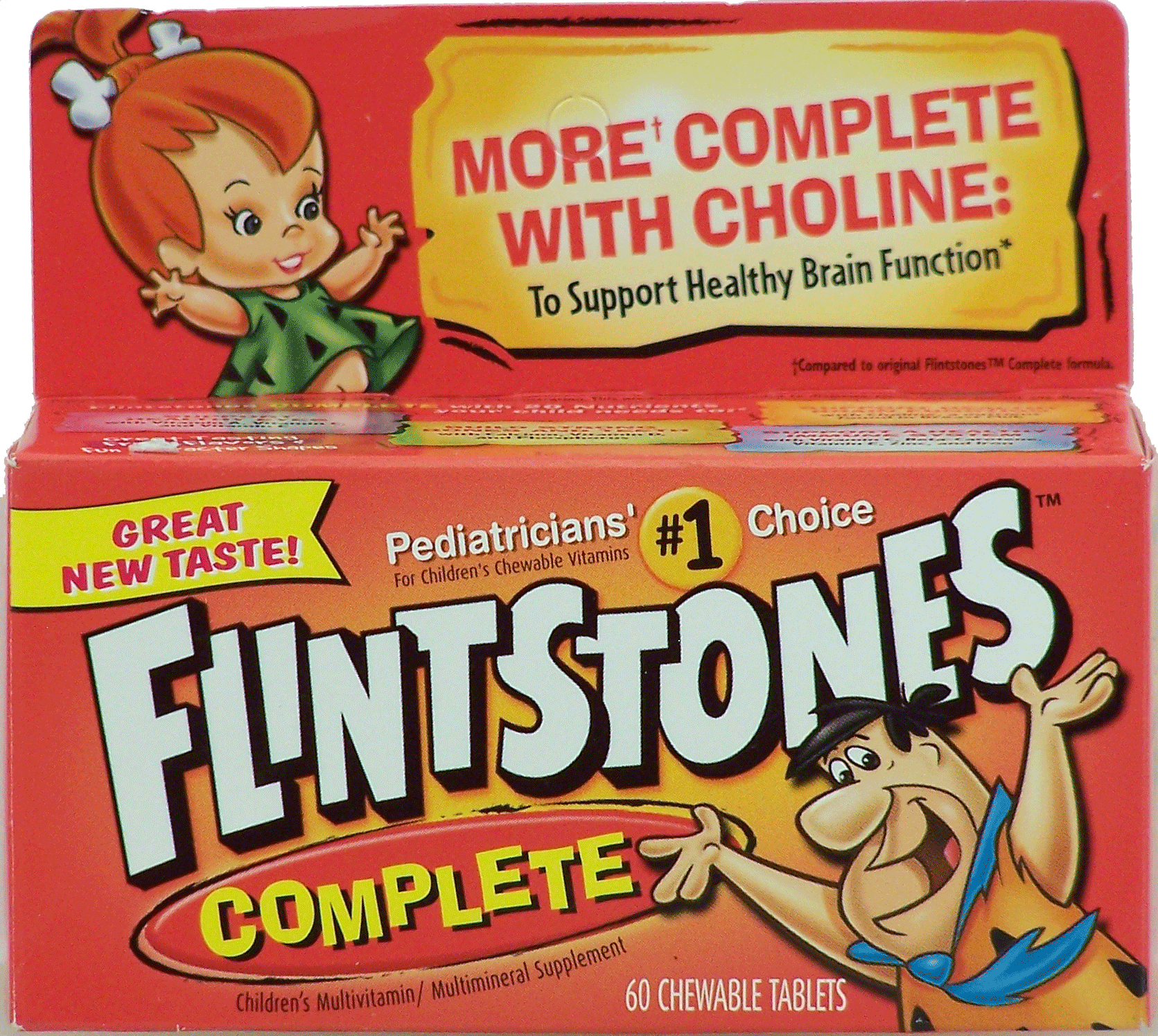 Flintstones&nbsp;&nbsp;children's multivitamin/ multimineral supplement complete Full-Size Picture